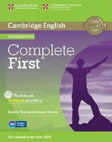 Complete First Workbook without Answers with Audio CD - Thomas Barbara