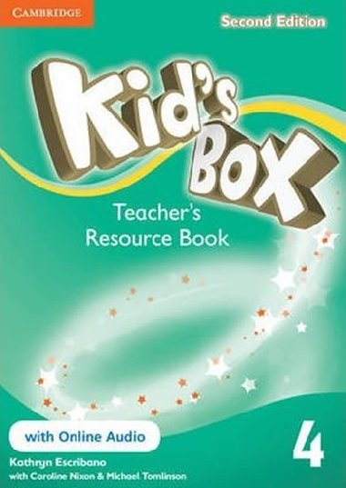 Kids Box 4 Teachers Resource Book with Online Audio, 2 ed - Escribano Kathryn