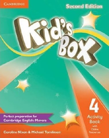 Kids Box 4 Activity Book with Online Resources, 2 ed - Nixon Caroline