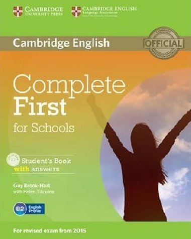 Complete First for Schools Students Book with Answers with CD-ROM - Brook-Hart Guy