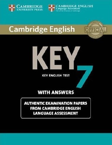 Cambridge English Key 7 Students Book with Answers - kolektiv autor
