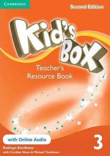 Kids Box 3 Teachers Resource Book with Online Audio, 2 ed - Escribano Kathryn