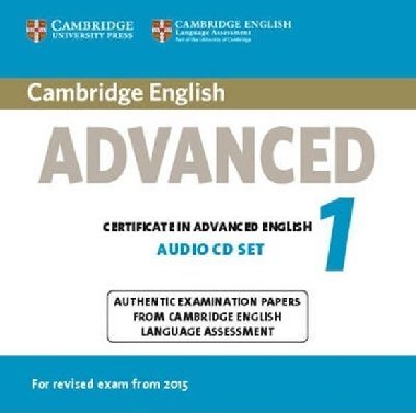 Cambridge English Advanced 1 for Revised Exam from 2015 Audio CDs (2) - kolektiv autor