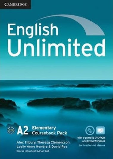 English Unlimited Elementary Coursebook with e-Portfolio and Online Workbook - Tilbury Alex