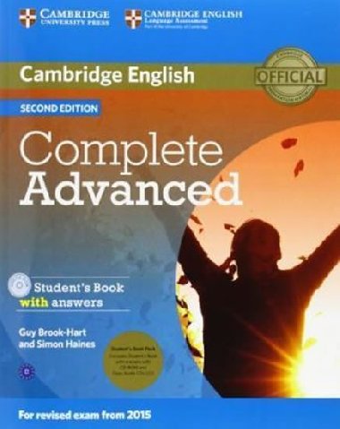 Complete Advanced Students Book Pack (Students Book with Answers with CD-ROM and Class Audio CDs (2)) - Brook-Hart Guy