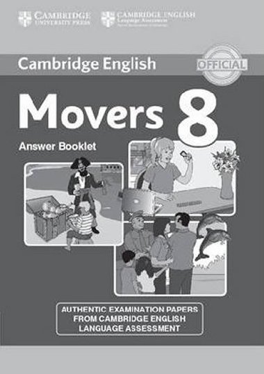 Cambridge English Young Learners 8 Movers Answer Booklet - kolektiv autor
