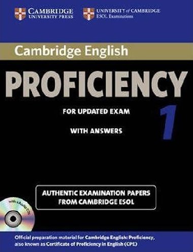 Cambridge English Proficiency 1 for Updated Exam Self-study Pack (SB with Answers and Audio CDs (2)) - kolektiv autor