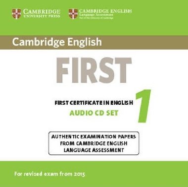 Cambridge English First 1 for Revised Exam from 2015 Audio CDs (2) - kolektiv autor