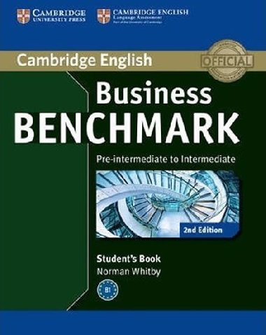 Business Benchmark Pre-intermediate to Intermediate BULATS Students Book - Whitby Norman