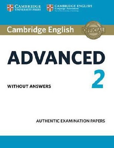Cambridge English Advanced 2 Students Book Without Answers - kolektiv autor