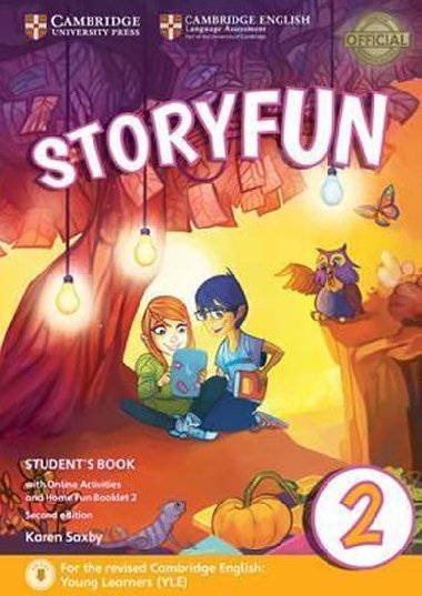 Storyfun 2 Students Book with Online Activities and Home Fun Booklet 2, 2E - Saxby Karen