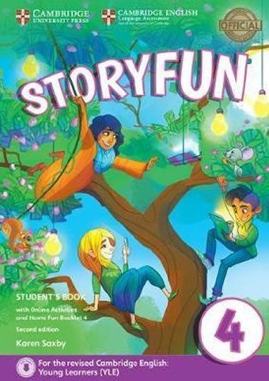 Storyfun 4 Students Book with Online Activities and Home Fun Booklet 4, 2E - Saxby Karen