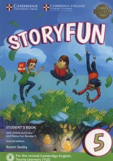 Storyfun 5 Students Book with Online Activities and Home Fun Booklet 5, 2E - Saxby Karen