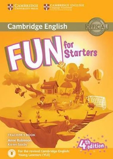 Fun for Starters Teachers Book with Downloadable Audio - Robinson Anne