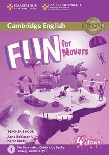 Fun for Movers Teachers Book with Downloadable Audio - Robinson Anne