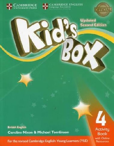 Kids Box 4 Activity Book with Online Resources, 2E Updated - Nixon Caroline