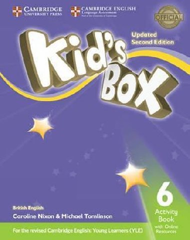 Kids Box 6 Activity Book with Online Resources, 2E Updated - Nixon Caroline