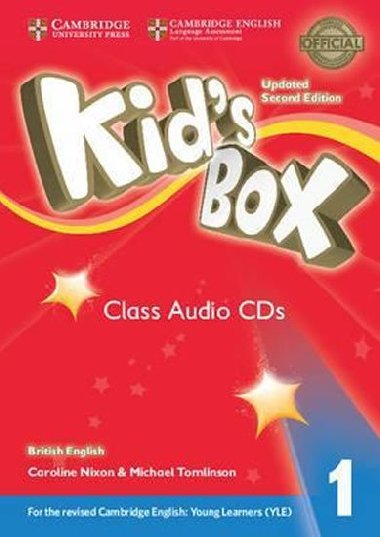 Kids Box 1 Class Audio CDs /4/, 2E Updated - Nixon Caroline