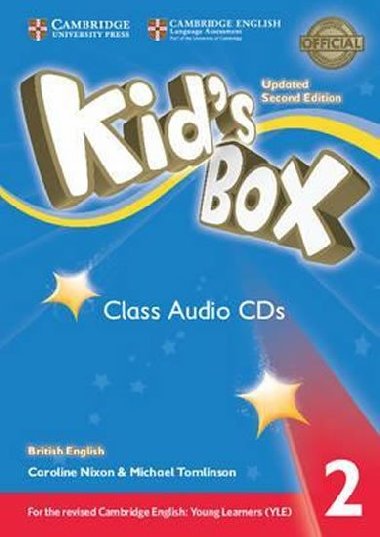 Kids Box 2 Class Audio CDs (4) British English - Nixon Caroline