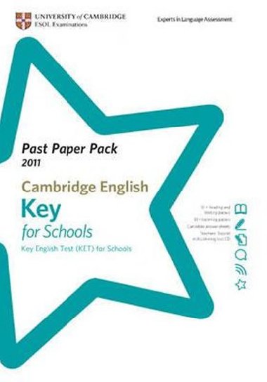 Past Paper Pack for Cambridge English Key for Schools 2011 Exam Papers and Teachers Booklet with Audio CD 2011: Teachers Book - kolektiv autor