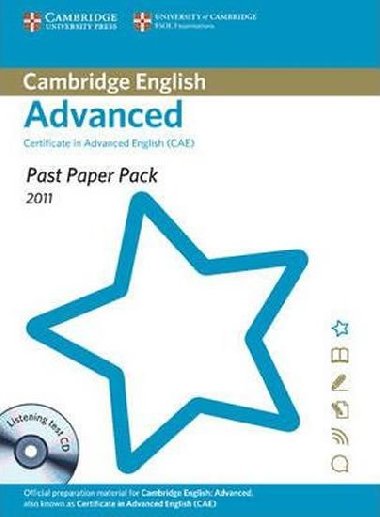 Past Paper Pack for Cambridge English Advanced 2011 Exam Papers and Teachers Booklet with Audio CD - kolektiv autor