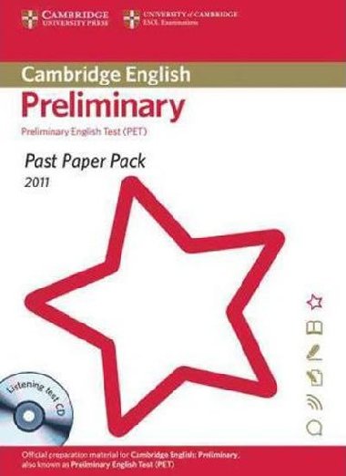Past Paper Pack for Cambridge English Preliminary 2011 Exam Papers and Teachers Booklet with Audio CD - kolektiv autor