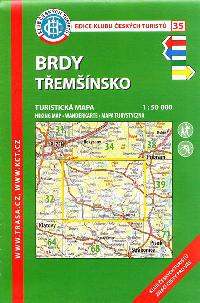Brdy Temnsko - mapa KT 1:50 000 slo 35 - Klub eskch Turist