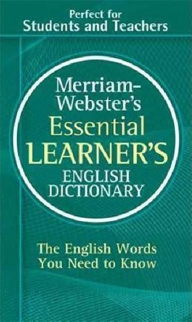 Essential LEARNERS English Dictionary - Websters Merriam