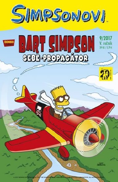 Bart Simpson Sebe-propagtor - Matt Groening