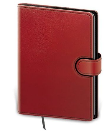 Zápisník Flip B6 tečkovaný - červeno/černá - neuveden