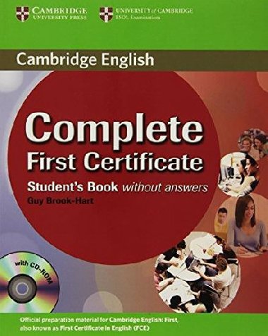 Complete First Certificate Students Book with CD-ROM - Brook-Hart Guy
