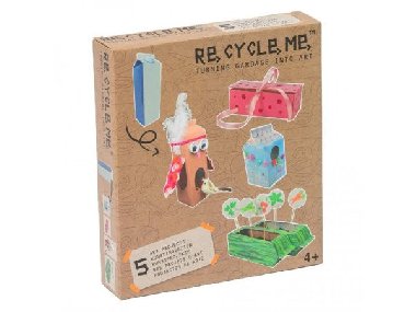 Re-cycle-me set pro holky - Karton od mlka - neuveden
