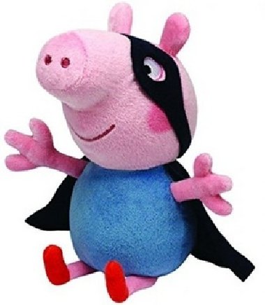 Beanie Babies Lic PEPPA PIG superhrdina - 
