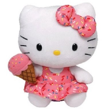Beanie Babies Lic Hello Kitty zmrzlina - 