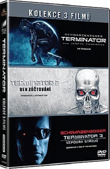 Terminator 1 - 3 - 3DVD - neuveden