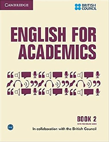English for Academics 2 Book with Online Audio - British Council