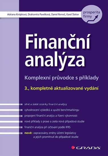 Finann analza - Drahomra Pavelkov; Adriana Knpkov