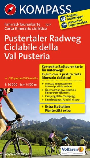 Pustertaler Radweg 7017 NKOM - neuveden