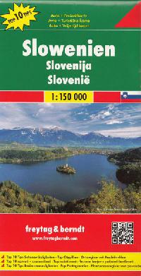 Slovinsko automapa 1:150 000 (Freytag a Berndt) - Freytag a Berndt