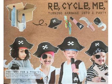 Re-cycle-me set - Party box piráti-pro kluky - neuveden
