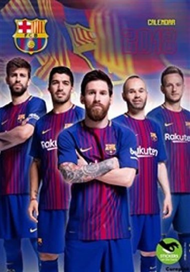Barcelona FC - nstnn kalend 2018 - Helma