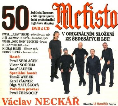 Mefisto - 50 let - CD/DVD - neuveden