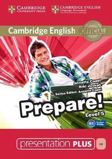 Cambridge English Prepare! Level 5 Presentation Plus DVD-ROM - Capel Annette