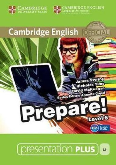 Cambridge English Prepare! Level 6 Presentation Plus DVD-ROM - Styring James