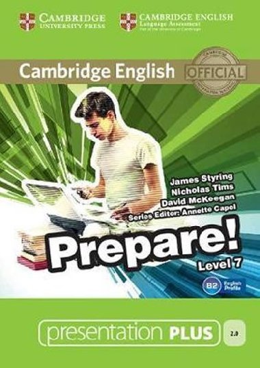 Cambridge English Prepare! Level 7 Presentation Plus DVD-ROM - Styring James