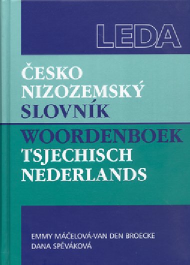 esko nizozemsk slovnk - Emmy Melov; Dana Spvkov; Van Den Broecke