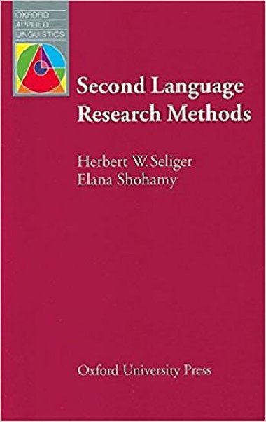 Second Language Research Methods - Seliger Herbert W.
