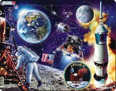 Puzzle MAXI - Apollo 11/50 dlk - Jaku Trade