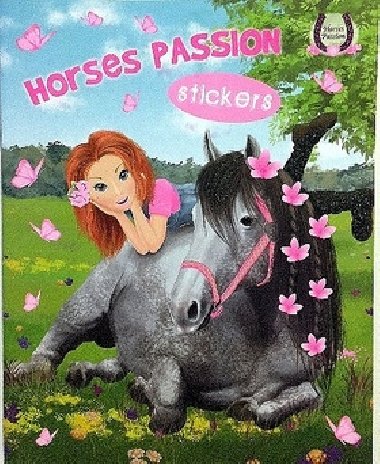 Horses Passion 1 - Milujeme konky - Omalovnky a samolepky - neuveden