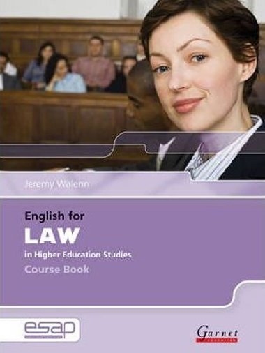 English for Law Course Book + Audio CDs - Walenn Jeremy
